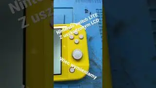 Nintendo Switch Lite LCD replacment #nintendoswitch #lcdreplacement #serwiskonsol #naprawkonsole24