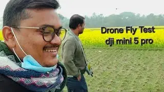 Drone Fly Test | dji mini 5 pro #djimini5pro
