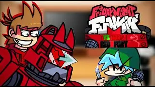 Tord Red Fury FULL RELEASE + Cutscenes || Fnf React To Tord Red Fury Eddsworld/Tom/Edd/Matt