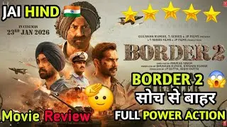 Border 2 Movie Review | Sunny Deol की वापसी 🇮🇳 | Full Review & Honest Opinion | Varun Dhawan 
