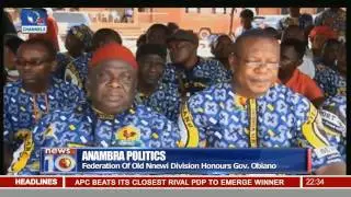 News@10: Gov. Obiano Conferred With Traditional Title 27/11/16 Pt. 3