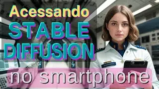Acessando Stable Diffusion no SMARTPHONE e qualquer computador na sua rede local.