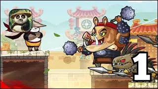 Panda Master: Legend of Kungfu - Gameplay Walkthrough Part 1 -  Android Gameplay