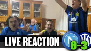 Indemoniati ➡︎ Live reaction Napoli-Inter 0-3