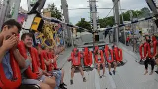 Alle Kirmes Fahrgesch&auml;fte G&auml;ubodenfest Volksfest Straubing 2019 Onride