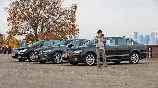 2013 Mazda6 vs. Skoda Superb vs. Toyota Camry