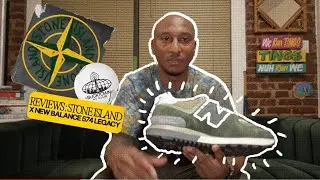 BEST STONE ISLAND NEW BALANCE 574 UNBOXING REVIEW #stoneisland #Newbalance #Supreme #stockx #dior