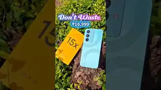 Don't Waste ❌ ₹16,999 - Realme 15x 5G। realme 15x unboxing। #shorts #viral
