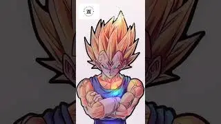 Majin Vegeta - Vinyl Sticker, link in my channel. #vegeta #dragonball #dragonballz #dragonballsuper