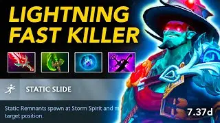 Lorenof STORM SPIRIT Mid - Patch 7.37d | Full Gameplay Dota Class