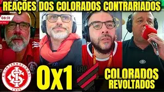 REAÇÕES DOS COLORADOS E DOS TORCEDORES DO ATHLETICO à VITÓRIA DO FURACÃO INTER 0X1 ATHLETICO PR
