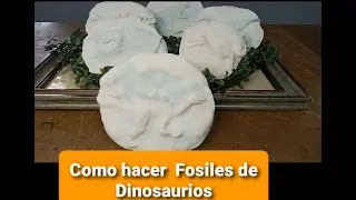 COMO HACER FOSILES DE DINOSAURIOS PARA UN CANDY BAR-Yanina Montoya