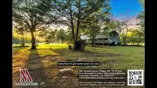 11&plusmn; Acres in Chapel Hill TN | Scenic Land  Absolute Auction with Utilities & Road Frontage