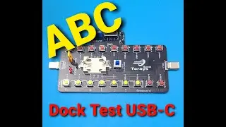Como Funciona el dock test Jumbo USB-C Reparas fallas de carga en celular