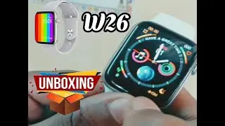 W26 smartwatch unboxing || Clone || AS A vlogs