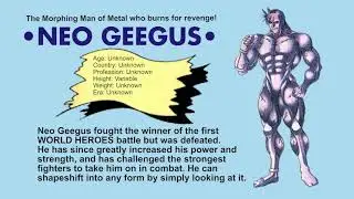 World Heroes 2 - Neo Geegus (Profile)
