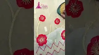 Exquisite Handcrafted Beaded Fabrics | #Luxury #Textiles by Trisha Exports ✨