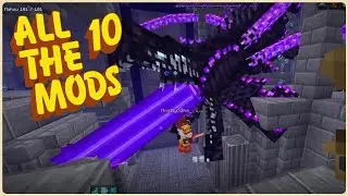 Leviathan Battle on MC All the Mods 10