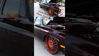 Clean Root Beer Chevy Truck 🎥🤯👀🔥🔥 #automobile #damageazy #cartok #car #cars #carlover #cartok #chevy