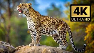 Top 10 Wild Leopard Caught on Camera free stock Premium Footage | 4K