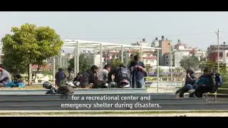 Development of multi-purpose open space at Sankhamul Park