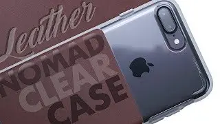 NOMAD Clear Case for iPhone 7/8 Plus - Review - Horween Leather