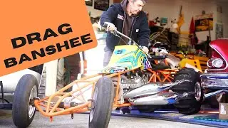 10mil Drag Banshee - Custom frame, paint job, billet twister cylinders, shearer pipes, and more!