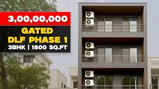 3 BHK Ultra Luxurious Gated Builder Floor in DLF Phase 1 Gurgaon || FULL HOUSE TOUR