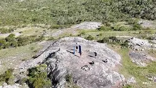 Puerta al valle de las Ánimas y los espectaculares paisajes alrededor al pie del cerro Aguiar.