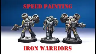 Iron Warriors speed painting guide.