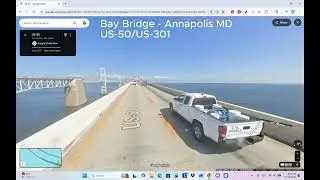 East Chesapeake Bay Bridge TOLL US 50 Google Maps Street View