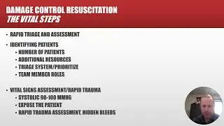 DAMAGE CONTROL RESUSCITATION MATT HAYES 2 1 24
