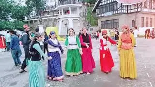 Rkmv Shimla girls pahari naati on ridge mall road❣️