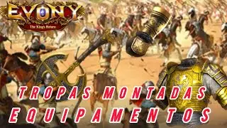 Os Melhores Equipamentos para Atacar com Tropas Montadas Evony - Ébano