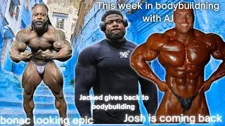 Bonac looking epic ,Andrew Jacked gives back to Bodybuilding, Josh Lenartowicz ,News in Bodybuilding