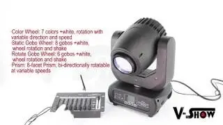 V-show 150W LED Beam Moving Head Light for stage dj party