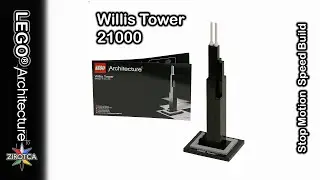 LEGO Architecture - 21000 Willis Tower - Speed Build Video