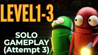 REPO Level 1-3 Solo Gameplay (Attempt 3) | Full Walkthrough