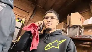Garage Vlog- Christmas Eve oil change