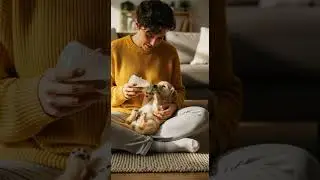 The Sweetest Nanny: Baby Bottle-Feeds Puppy🐾 Heartwarming Moment Captured