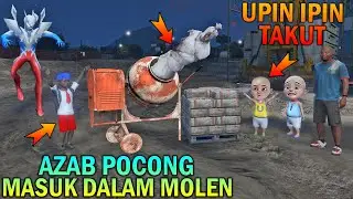 HANTU POC0NG TERKENA AZAB MASUK MOLEN, UPIN IPIN TAKUT - GTA 5 BOCIL SULTAN