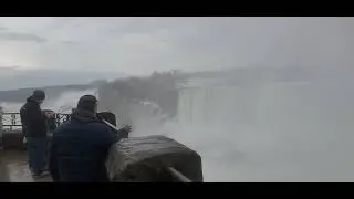 Niagara Falls in January- Not frozen 4k