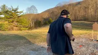 Glock 23 Gen 4 with RMR, Double Taps at 3,5,7 and 10 yards.