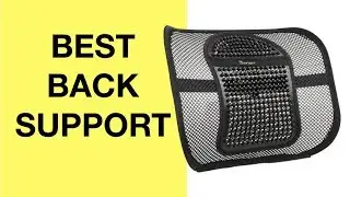 Amazing Facts for BEST Back Support For Office Chair & Car (LUMBAR SUPPORT PILLOW LOW BACK PAIN)
