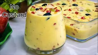 Sirf 15 Minute Mein Makhana Fruit Dessert 😍 Vrat Special Makhana Fruit Creamy Recipe | Easy Dessert