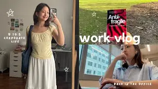 work vlog | corporate life in my 20s