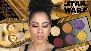 PAT MCGRATH - Star Wars Galactic Gold - Swatches + Demo | kinkysweat