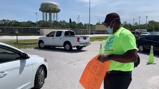 Plant High hosts drive-thru cap and gown ceremony for seniors