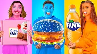 Alimentos de Los Mismo Colores Desaf&iacute;o | Batalla Comestible por Multi DO Best