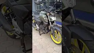Yamaha fzs v4 2024 Model New Look Cyber Green Colour ❤️&zwj;🔥 #yamahafzsv4 #shorts #ridersp